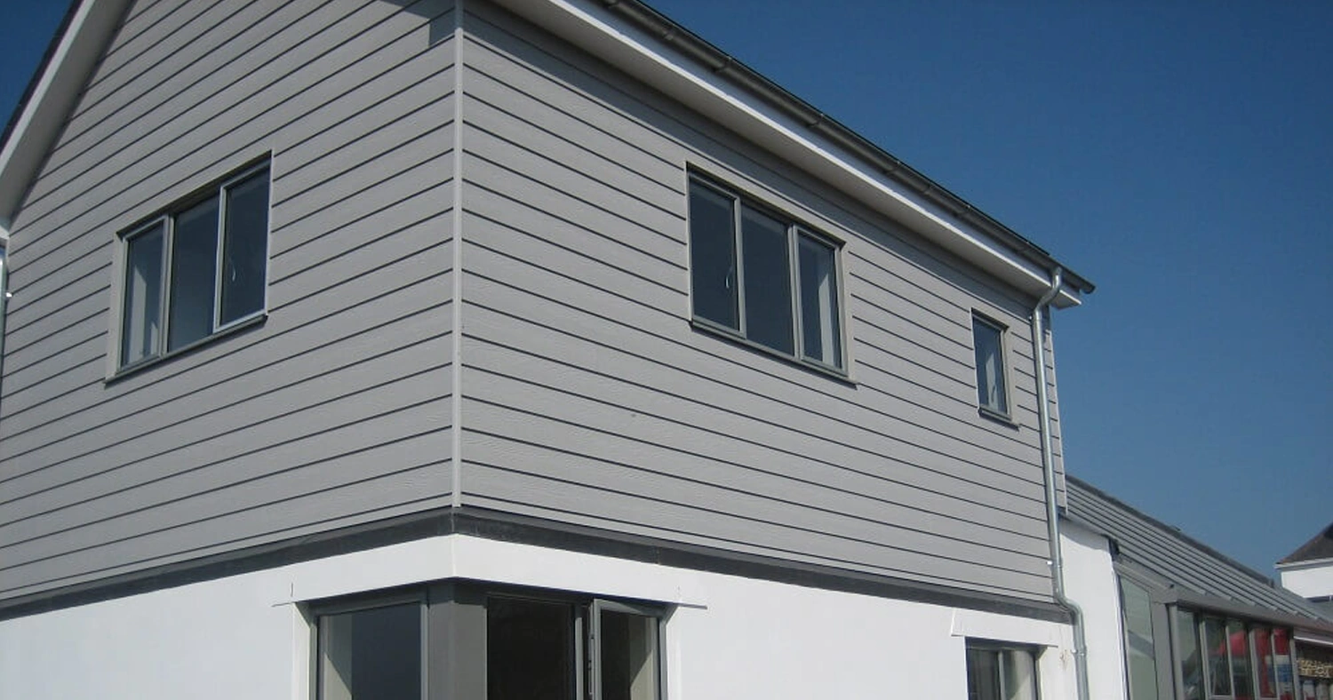 home with wpc exterior wall panels